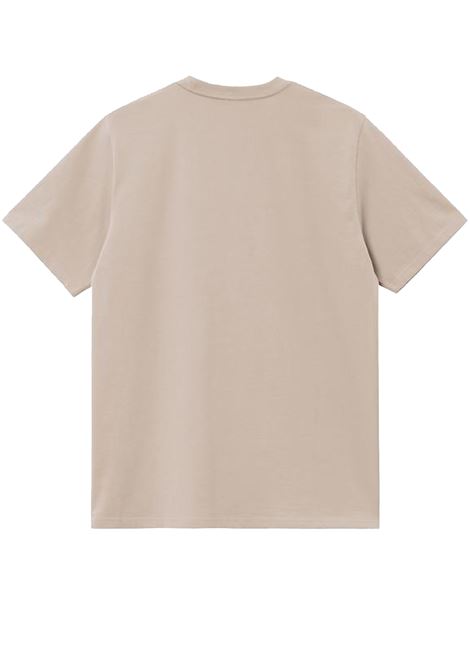 ss chase t-shirt man beige CARHARTT WIP | I02639138A.XX